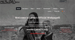 Desktop Screenshot of larvas.net